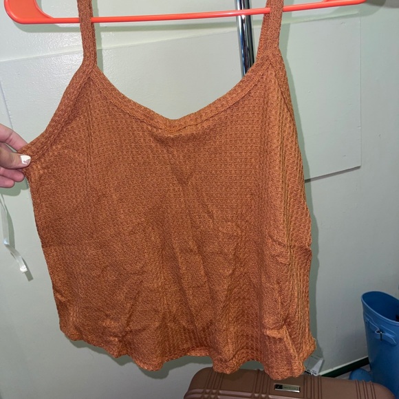 Tie Front Crop Top - Picture 2 of 2